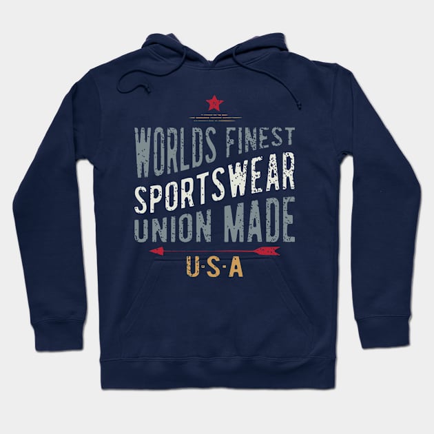 Worlds finest Sport wear Hoodie by Teefold